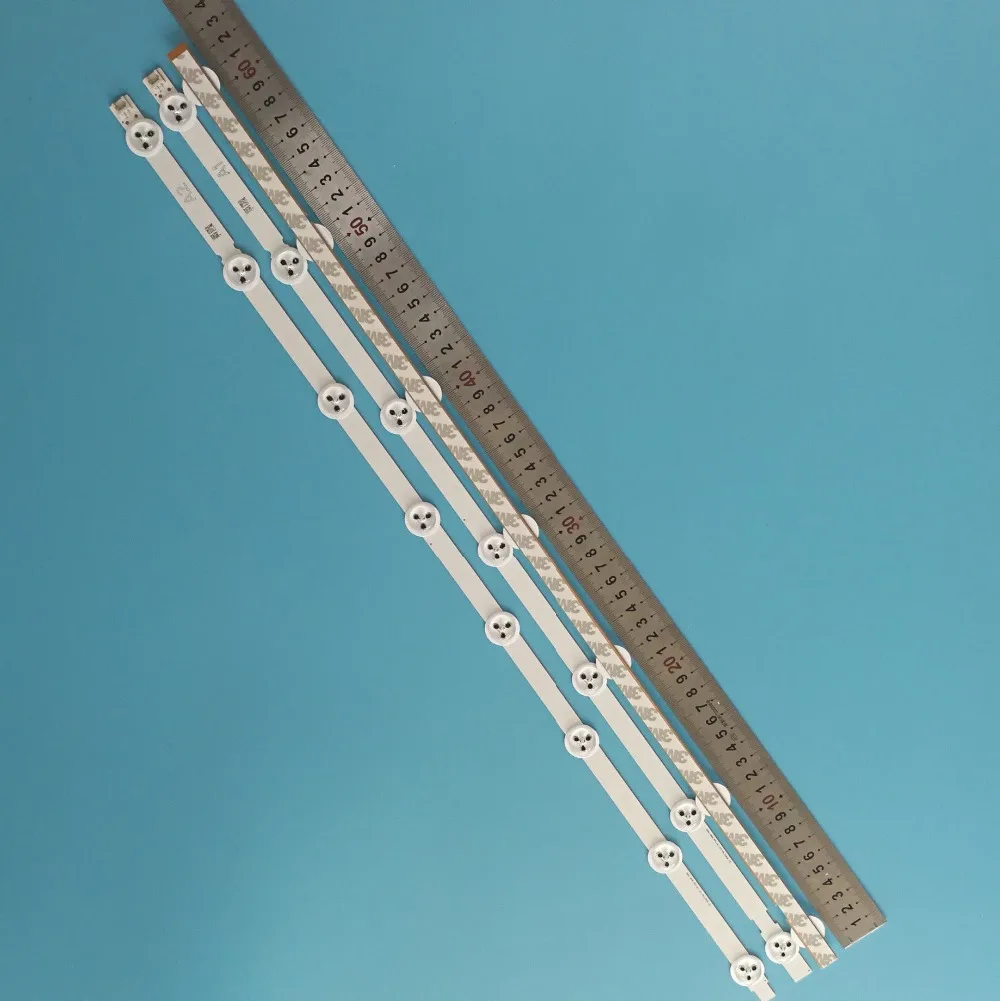 2* A1+ A2 63 см(7+ 7+ 8) светодиодный s светодиодный полоски для LG 3" ROW2.1 6916L-1204A 1205A 6916L-1439A 1440A 32ln570V 32LN545B 32LN5180