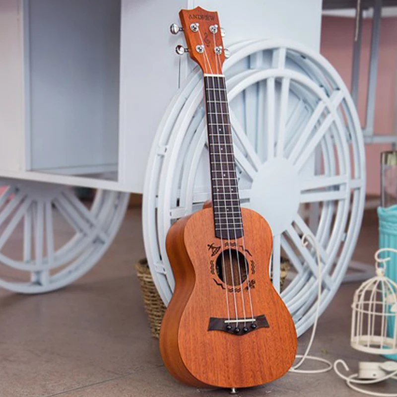 Top selling China 23 inch natural ukulele | Спорт и развлечения