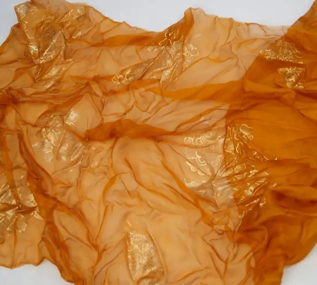 Бронзирующий Шелковый шифон эксклюзивный шифоновый цветок фея дух-супер