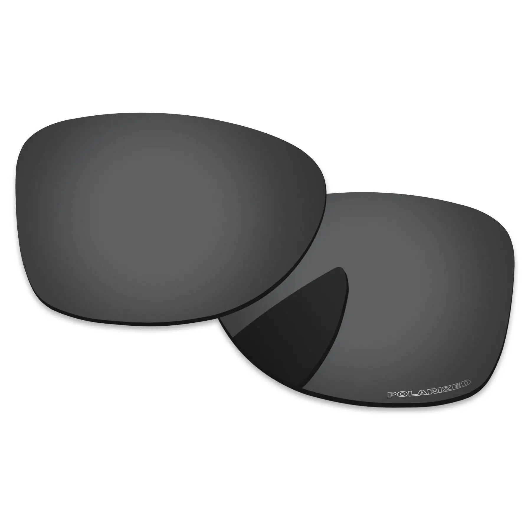 Black Grey Papaviva из поликарбоната, Поляризованные Сменные линзы для отправки 2 солнцезащитных очков-несколько вариантов - Цвет линз: Black Grey