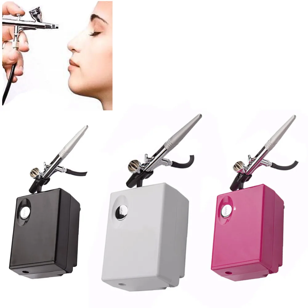 

Mini Compressor Airbrush 0.4mm Tattoo Art Face Paint Foundation Make Up Air brush nail tools Craft Air Spray Paint Toy Models