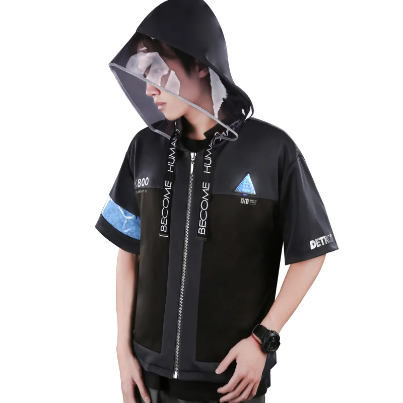[Сток] Горячая игра Детройт стать человеком Коннор Кара RK800 RK900 Толстовка Куртка Косплей Костюм воплотился как человек повседневная одежда Новинка - Цвет: RK800 coat