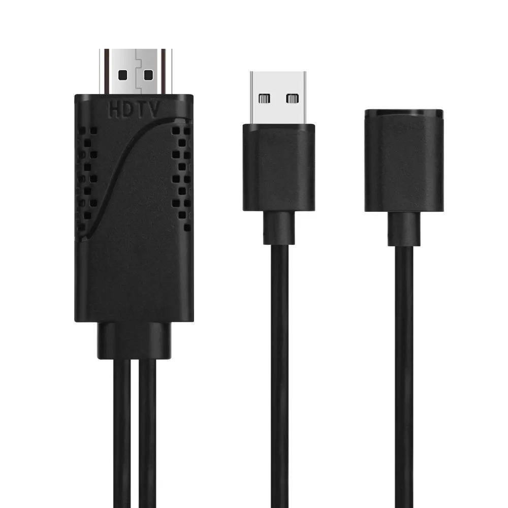 CARPRIE видео кабели USB к HDMI 4K HD 1080P HDTV TV AV адаптер кабель Шнур для iPhone XS/XS MAX/XR td1004