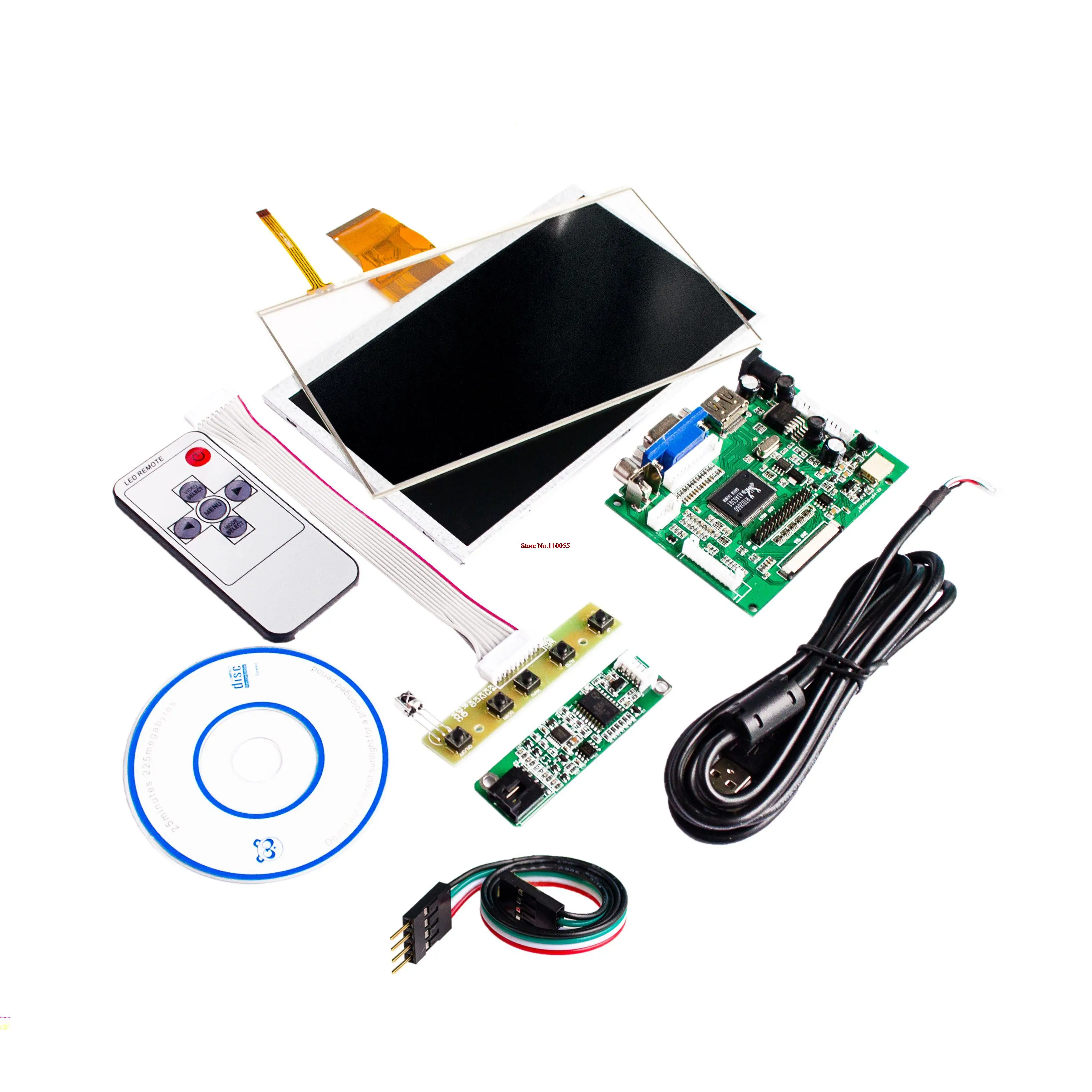 【SIMPLE ROBOT】 7 &quotдюймовый Raspberry Pi ЖК дисплей сенсорный Дисплей TFT монитор AT070TN90 с