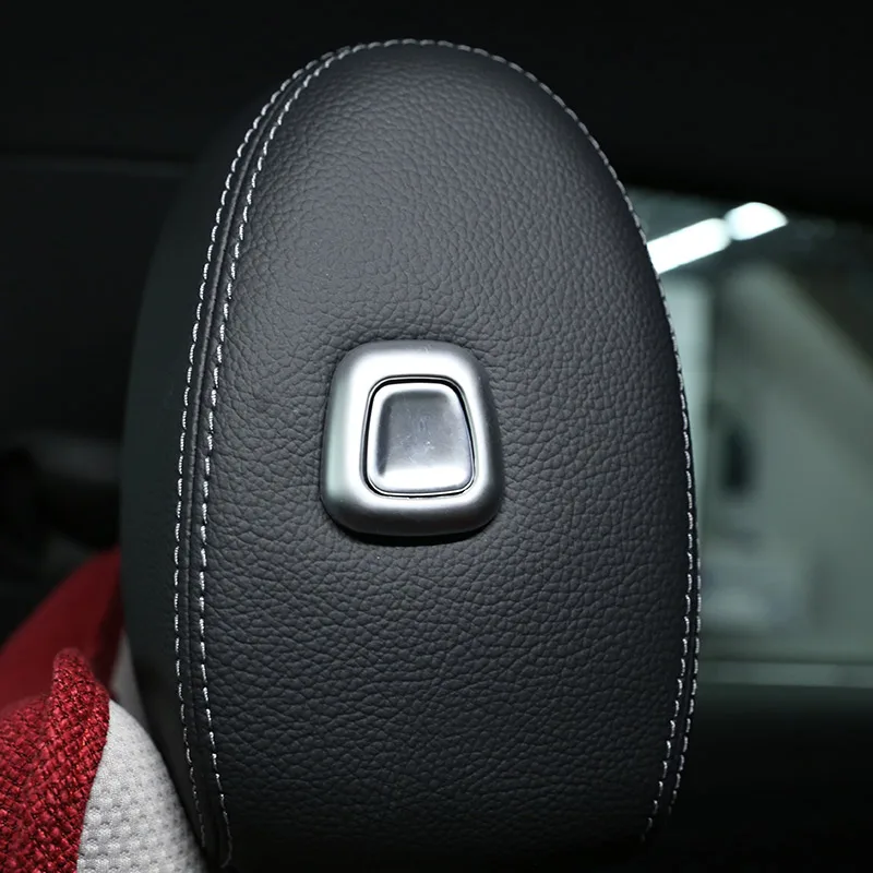 4 шт. декоративные кнопки на подголовник автомобиля из АБС пластика для Mercedes Benz A