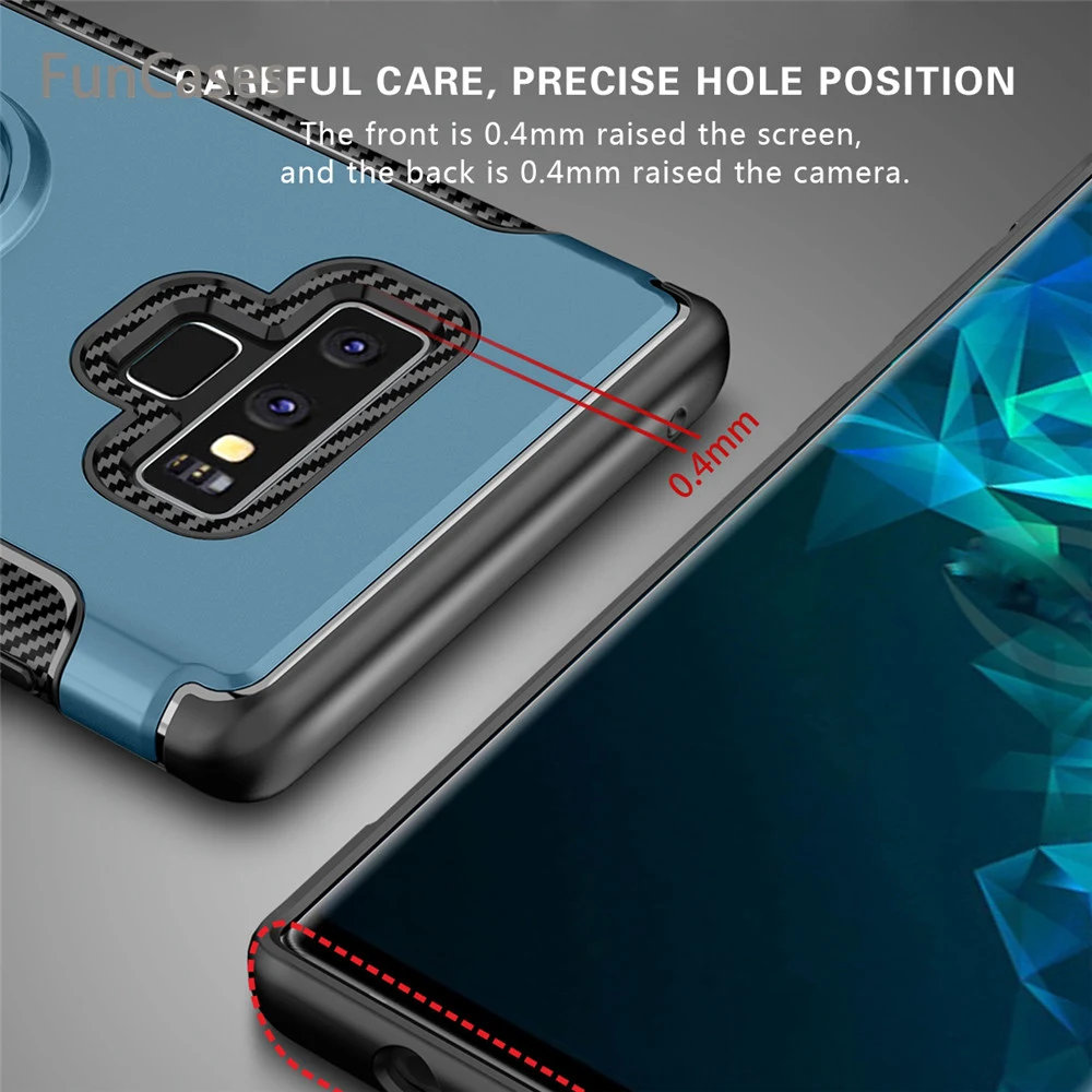 Противоударный чехол для samsung Galaxy S9 S8 Plus S7 Edge Note 8 9 J4 J6 J8 A6 2018 силиконовый Жесткий