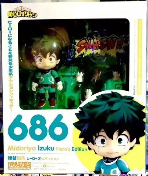 686 фигурка героя Midoriya Izuku из ПВХ игрушка Brinquedos аниме 10 см | Игрушки и хобби