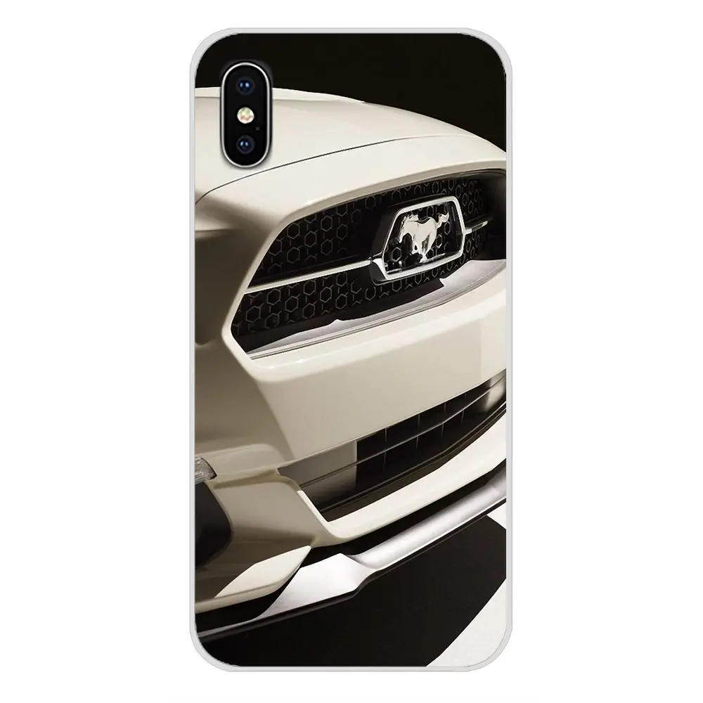 Силиконовые чехлы для телефона Ford Mustang Boss Забавный Логотип Xiaomi Mi6 A1 5X 6X Redmi Note 5 5A 4X 4A
