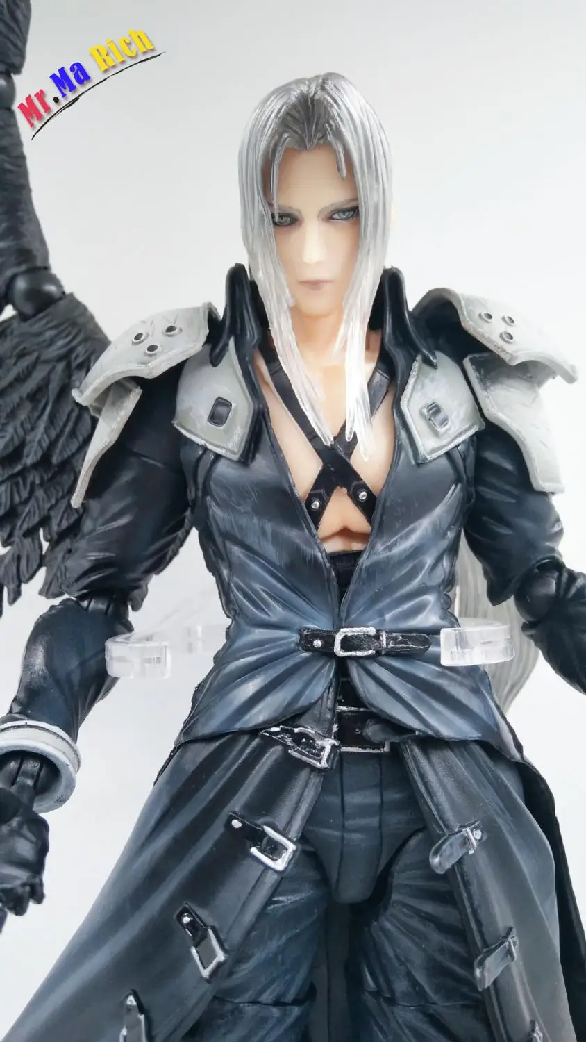Фигурка аниме 25 см Final Fantasy Vii 7 Sephiroth ПВХ фигурка Коллекционная модель игрушки