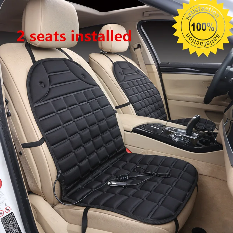 

12v seat heating for car 2 seats installed seat heated cushion pad electrical instant auto heater pad heater auto