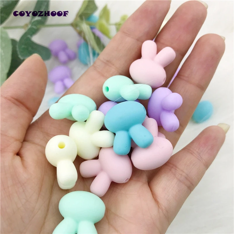 50 шт. силиконовые бусины для прорезывания зубов | Украшения и аксессуары