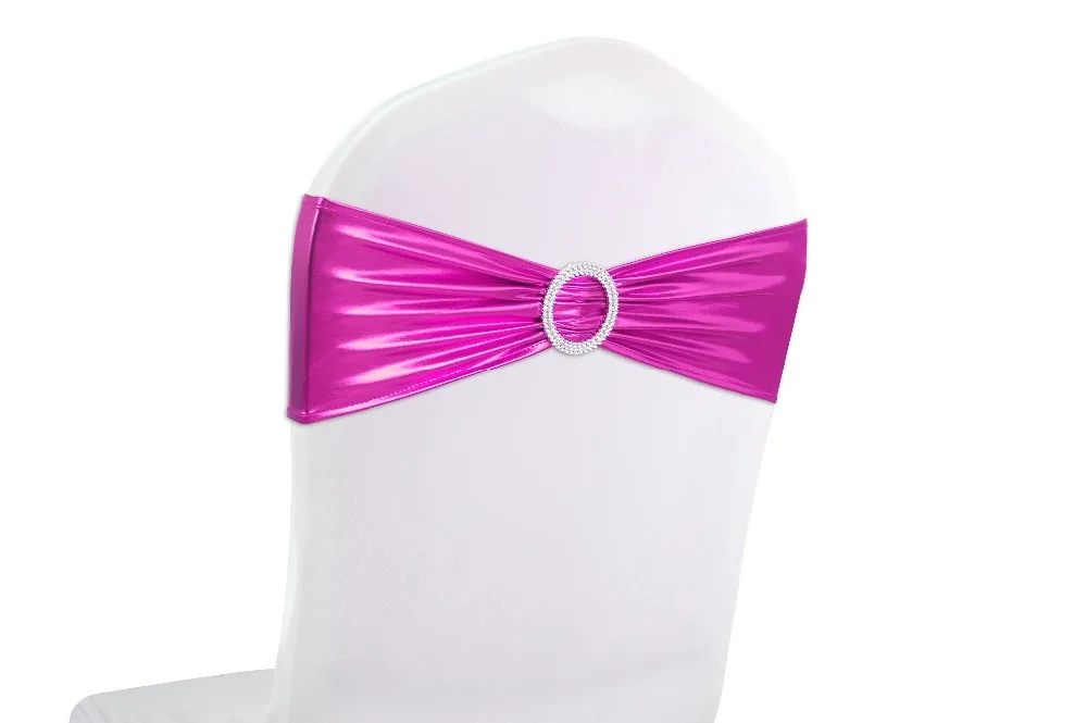 Цвет фуксии блестящий телефон с круглой пряжкой женское украшение для свадьбы