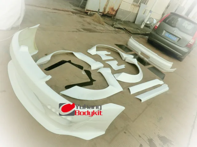Комплекты кузова из стекловолокна FRP бампер брызговики спойлер диффузор