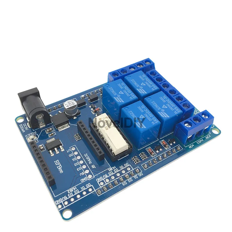 4 канальный 5 в релейный модуль плата расширения V1.3 совместимая с Arduino UNO Nano R3 Xbee HC 05