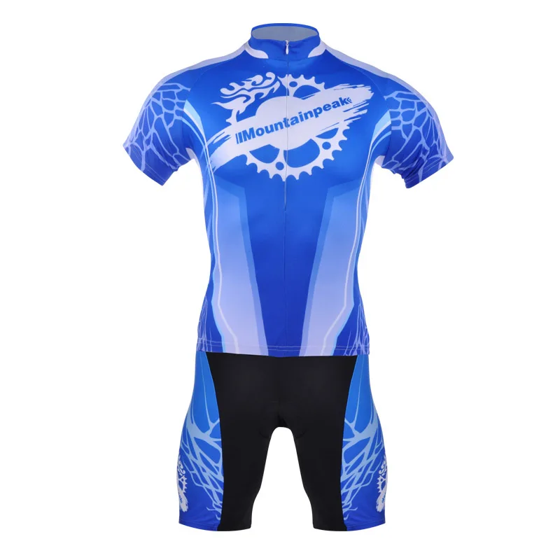 Mountainpeak просвет Велоспорт Джерси комплект Pro Team Мужчины Езда Рубашка MTB велосипед 2