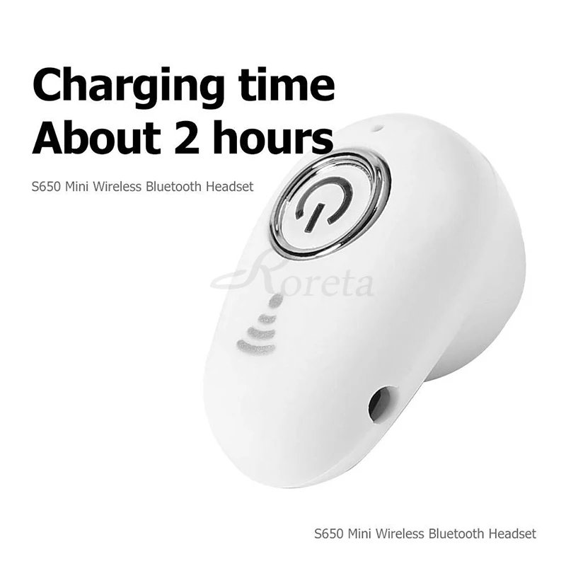 Roreta S650, мини беспроводные Bluetooth наушники, гарнитура, стерео гарнитура с микрофоном, невидимые наушники, наушники для iPhone XR
