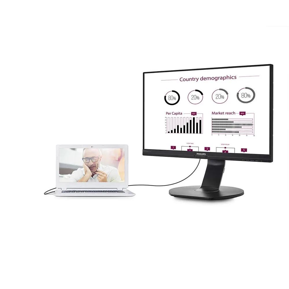 Монитор 23.8&quot Philips 241B7QUPEB/00|Мониторы| |