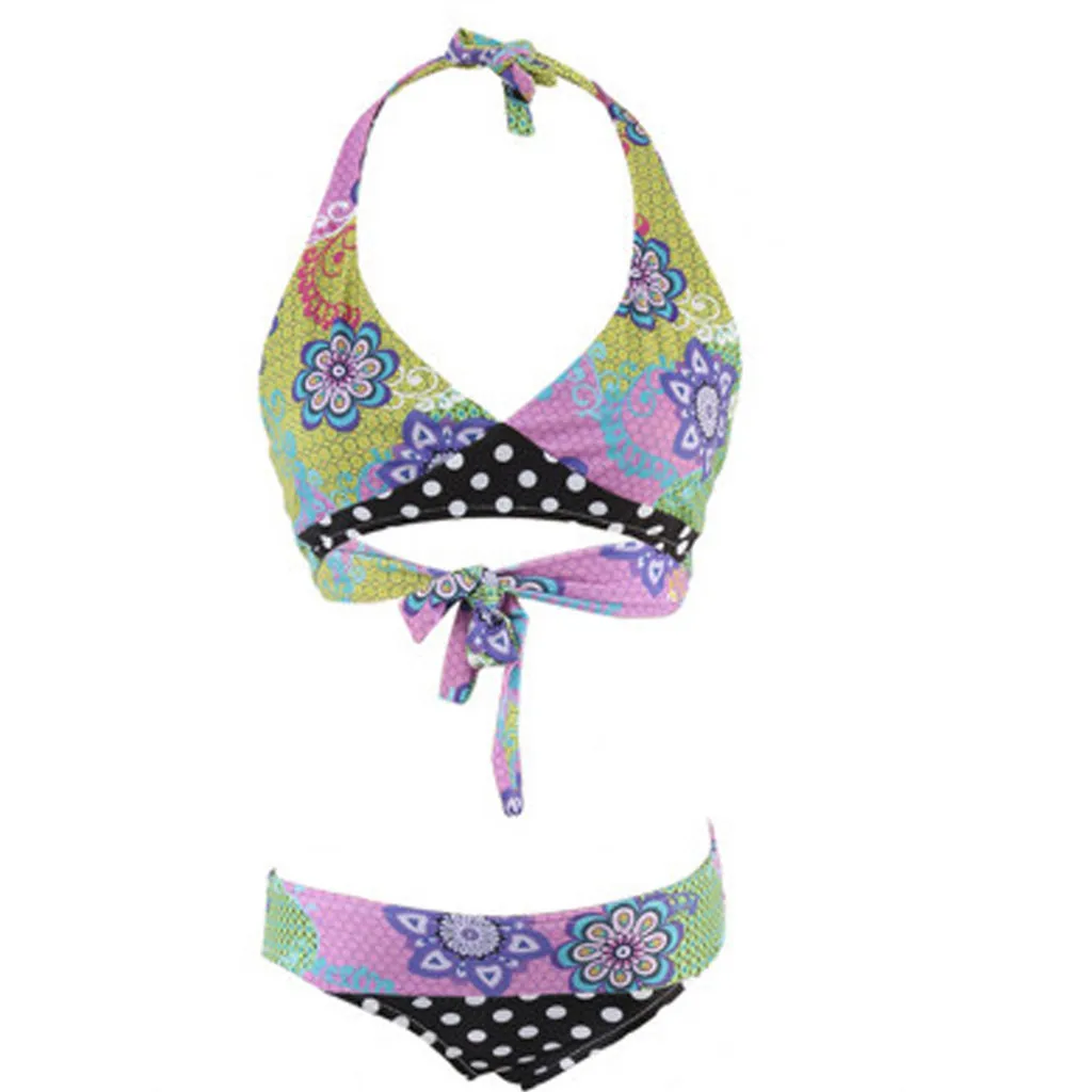 Бикини 2019 сексуальное женское бандо бандаж комплект бикини пуш-ап бразильский