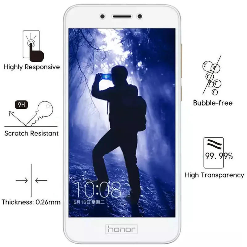 Защитное стекло для Honor 7c Pro 7a 6c 7x7 s 6a 6x8 9 Lite 10 закаленное 6 7 a c x a6 x6 c6 a7 c7 x7 s7