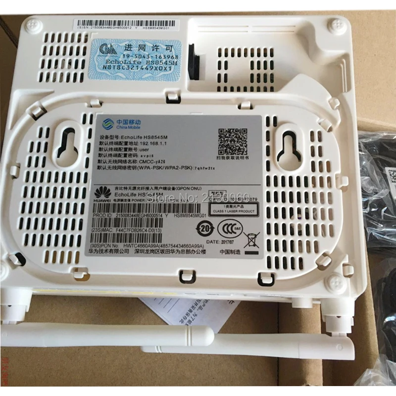 5 шт./лот Huawei HS8545M GPON ONU ONT FTTH HGU SC/UPC режим маршрутизатора 1GE + 3FE 1TEL USB Wifi|Коробки