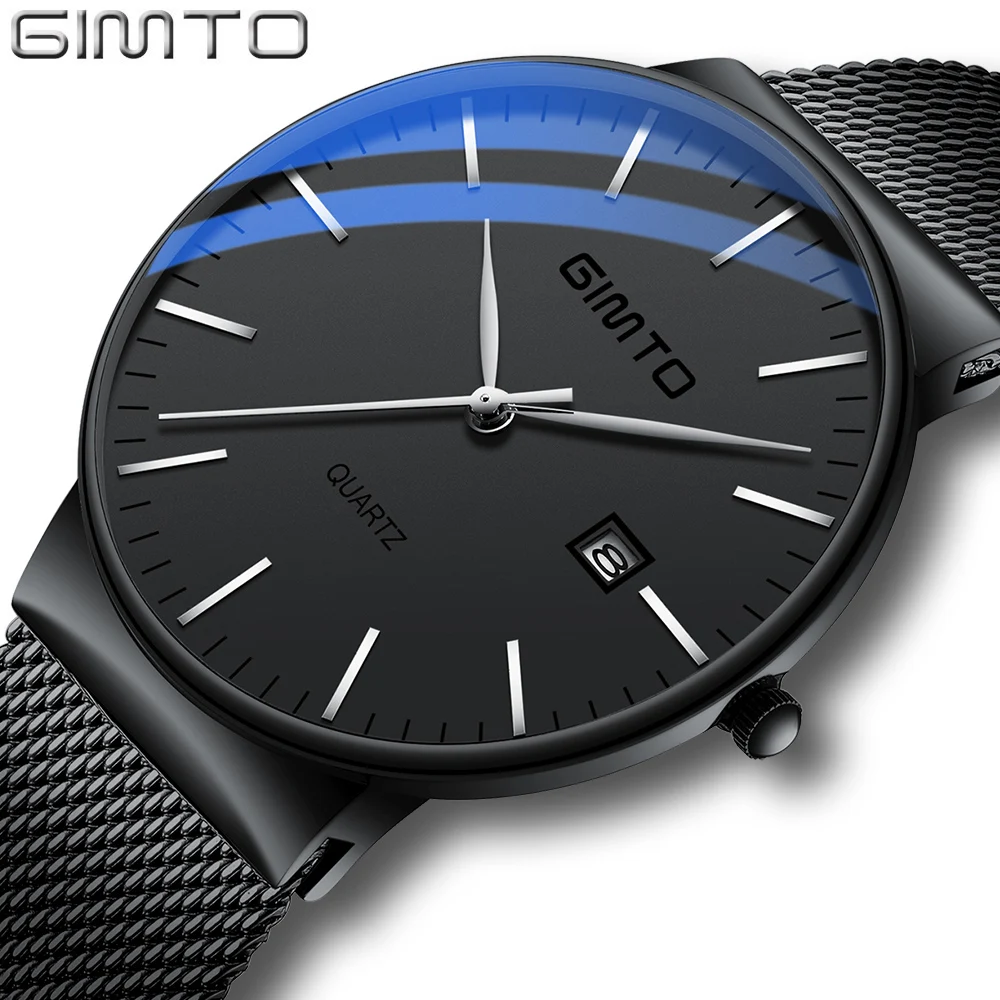 Reloj hombre Для мужчин часы лучший бренд роскошные золотые часы Для мужчин спорт мужской часы кварцевые наручные ультра тонкие часы relogio masculino