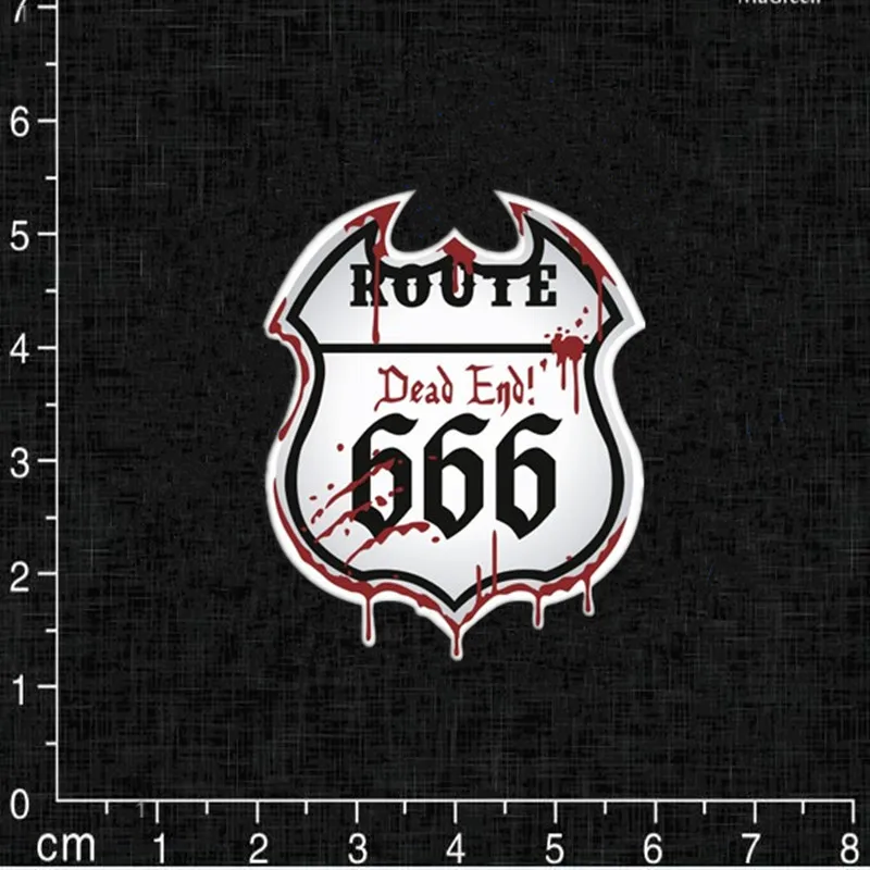 1 пара водонепроницаемых наклеек 666 для детей игрушечный автомобиль мотоцикл
