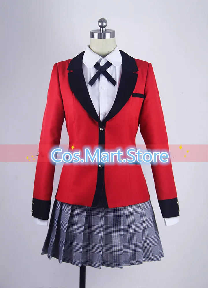 [Настройка] аниме Kakegurui фигурка Jabami Yumeko Momobami Kirari красная JK Униформа полный