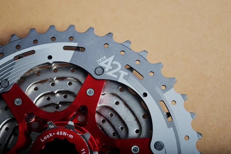 10 скоростей 11 42 т кассета маховик MTB горный велосипед свободного хода Ритц