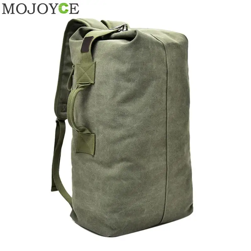 Army Green Большой Вместительный рюкзак, мужская дорожная сумка, рюкзак для альпинизма, мужской багаж для мальчиков, холщовые сумки на плечо, мужские рюкзаки - Цвет: Army Green