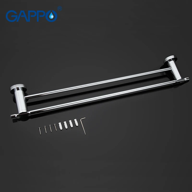 Настенный держатель для полотенец GAPPO латунный двойная направляющая аксессуары