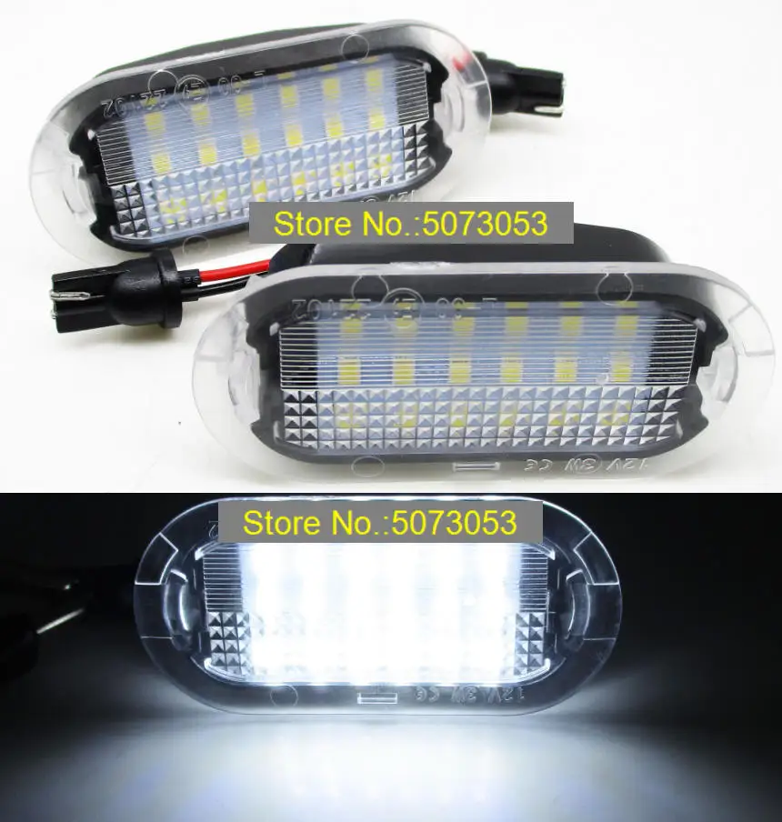 Светодиодный дверной светильник 2 шт. для VW Beetle Bora Golf Polo Sharan Vento Touran SKODA Octavia SEAT Leon