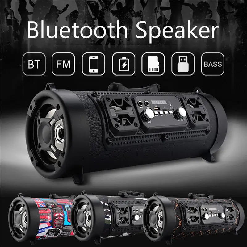MKUYT новая уличная портативная Bluetooth Колонка 15 Вт тяжелые басы