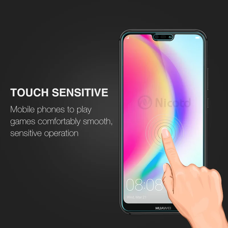 2 шт. закаленное стекло для Huawei P20 lite P10 Mate 10 20 Lite Защита экрана Nova 4 3 3i 9H защитная