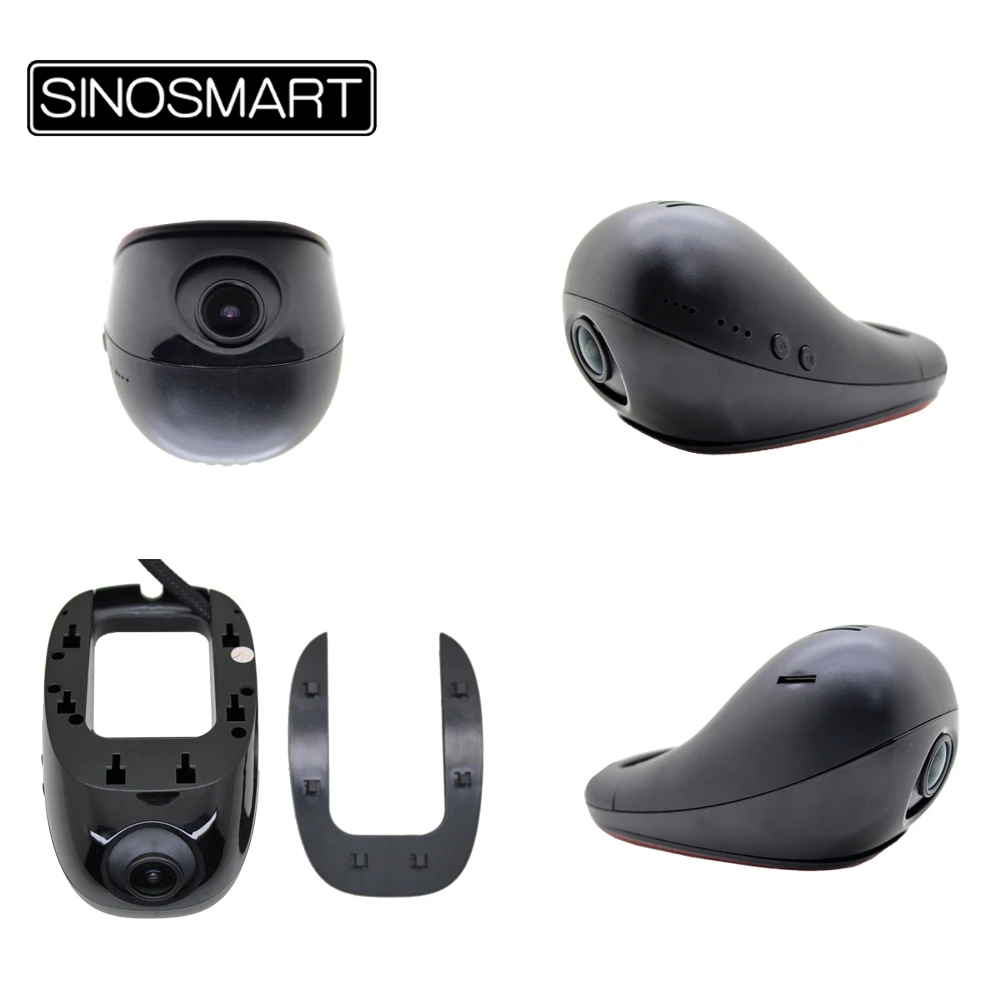 Распродажа На складе SINOSMART Novatek 96658 Универсальный двойной видеорегистратор для