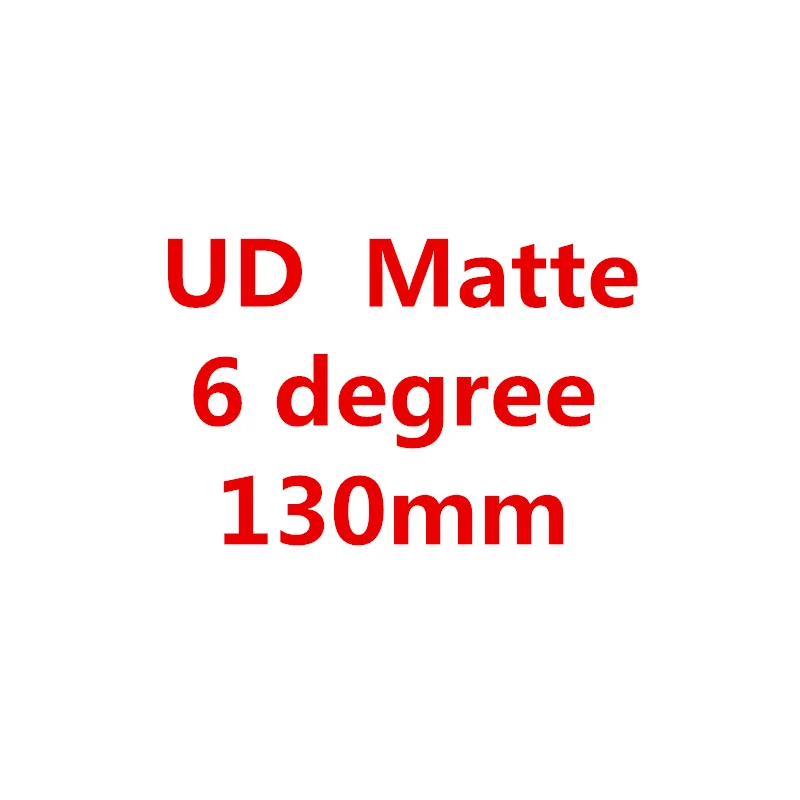 UD 6 degree 130 RXL SL RX60 красный ствол велосипеда углеродный стержень для горного велосипеда 28,6 мм 3 K/UD матовый 6/17 градусов стебли 60/70/80/90/100/110/120 - Цвет: UD 6 degree 130