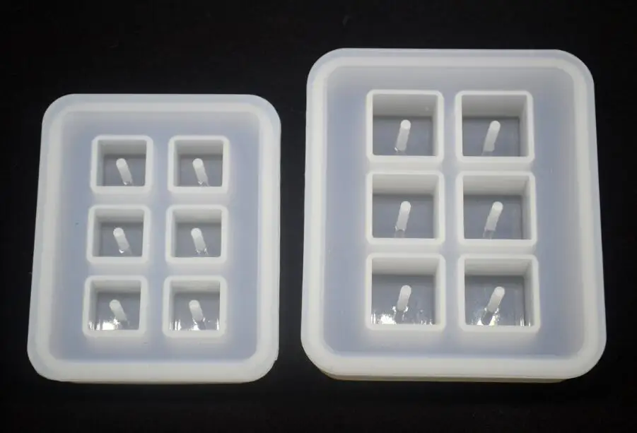 1 шт. прозрачная прямоугольная силиконовая форма для бусин 9 мм 12 16 мм|making jewelry