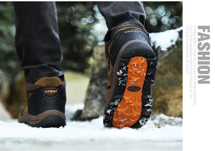 Новая тенденция Для мужчин зимний туризм Обувь тактика Zapatos Мужские ботинки открытый тренер Водонепроницаемый Охота туризма тенденция Спортивная обувь треккинг