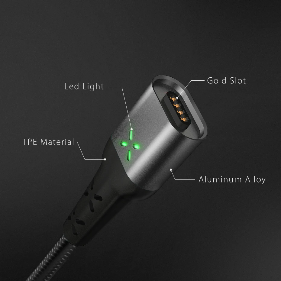ANBES Магнитный кабель Магнит Micro USB зарядное устройство для передачи данных кабели