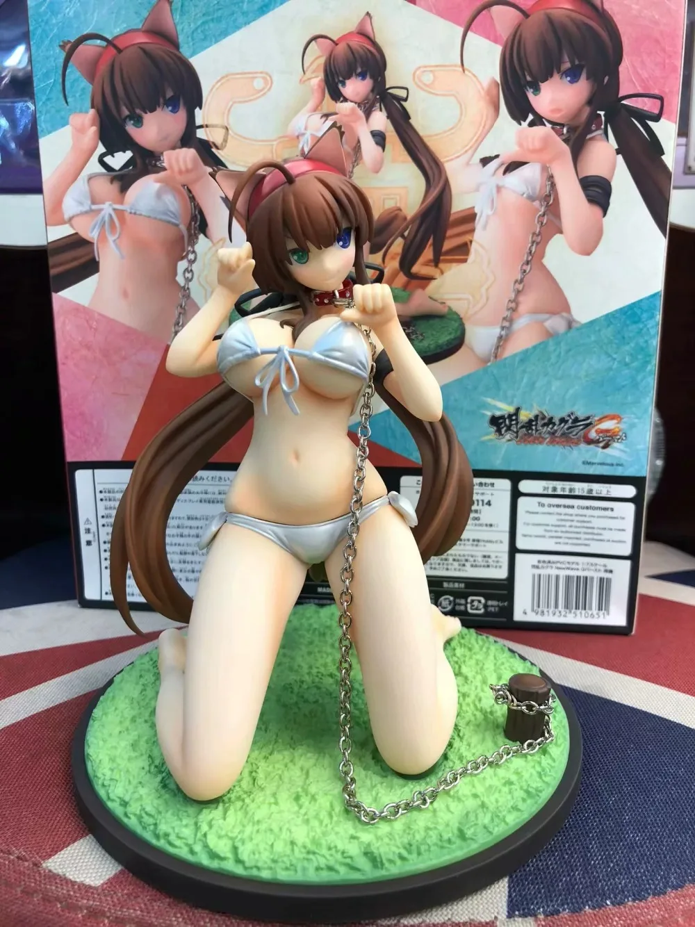 16 см Senran Kagura Burst Ryoubi сексуальная фигурка ПВХ игрушки коллекция кукла аниме мультфильм модель