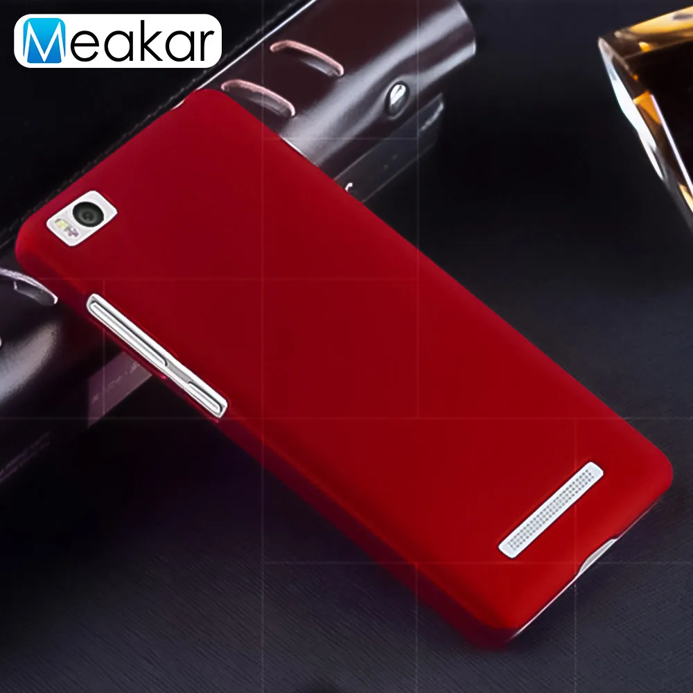 Матовая Пластик Coque 5.0For крепление для спортивной камеры Xiao mi 4C чехол для спортивной камеры Xiao mi 4C mi 4I mi 4C 4I телефона чехол-лента на заднюю панель