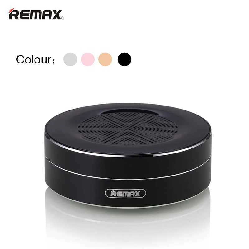 Беспроводная bluetooth колонка Remax портативная металлическая мини звуковая коробка с