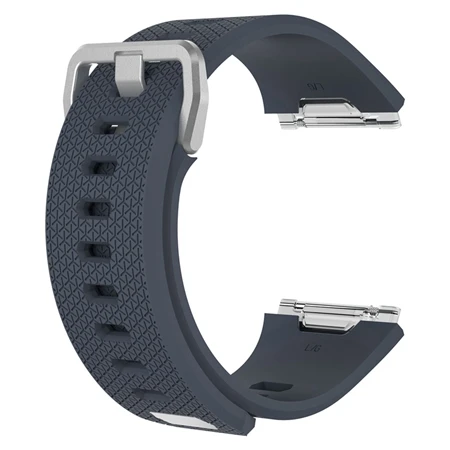 Purple Силиконовый Браслет для Fitbit Ionic Smart сменный ремешок для наручных часов спортивный браслет маленький большой размер умные аксессуары - Цвет: Purple