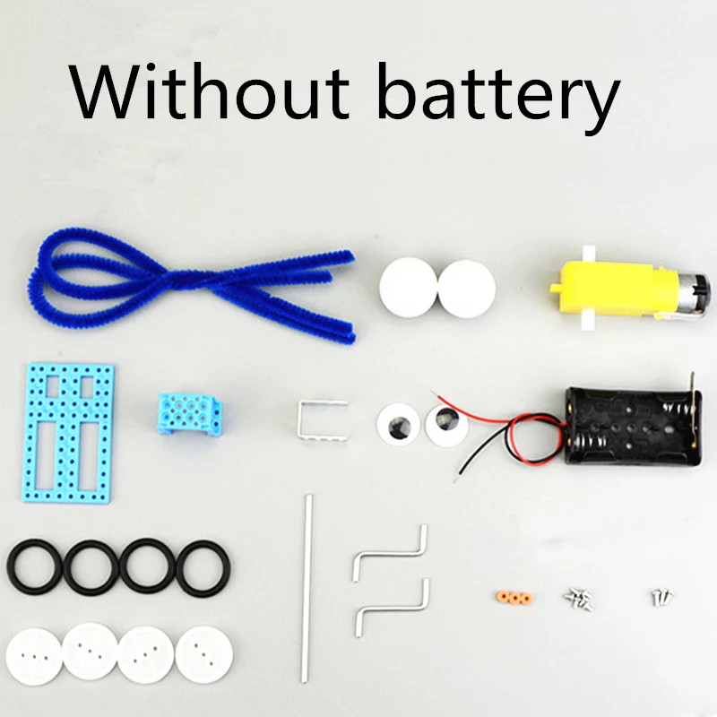 DIY Детская игрушка для рептилий набор моделей робота электрическое изобретение