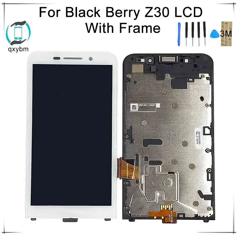 5 0 дюймов Новый ЖК дисплей для Blackberry Z30 кодирующий преобразователь сенсорного