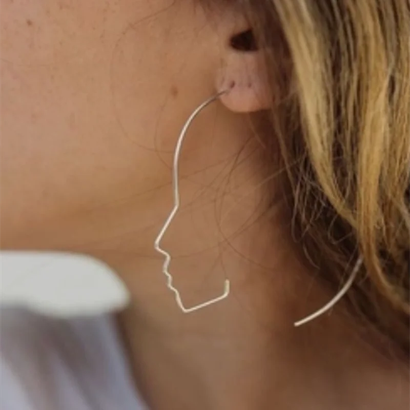 Женские серьги кольца с большой проволокой бижутерия 2017|hoop earrings for women|fashion hoop