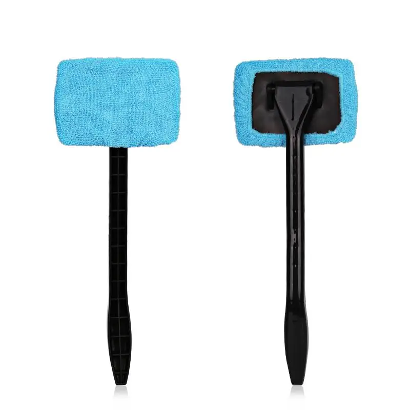 

Adeeing Auto Window Cleaner Windshield Windscreen Microfiber Car Wash Brush Dust Long Handle Car Cleaning Tool Car brush r30