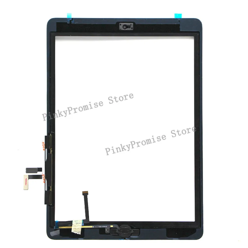For iPad Air 1 for 5 Touch Screen Digitizer with Home Button Front Glass Display Panel Replacement A1474 A1475 A1476 | Мобильные
