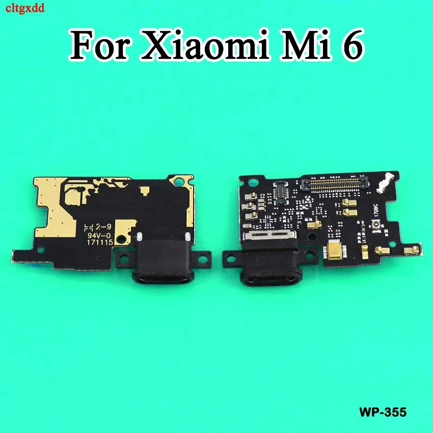 For Xiaomi 6 Гибкий кабель для док-станции Xiaomi mi 4I 4C 4S 5X 5C 5S Max 2 mi x 6 6X Note 3 mi cro с зарядным usb-портом mi crophone - Цвет: For Xiaomi 6