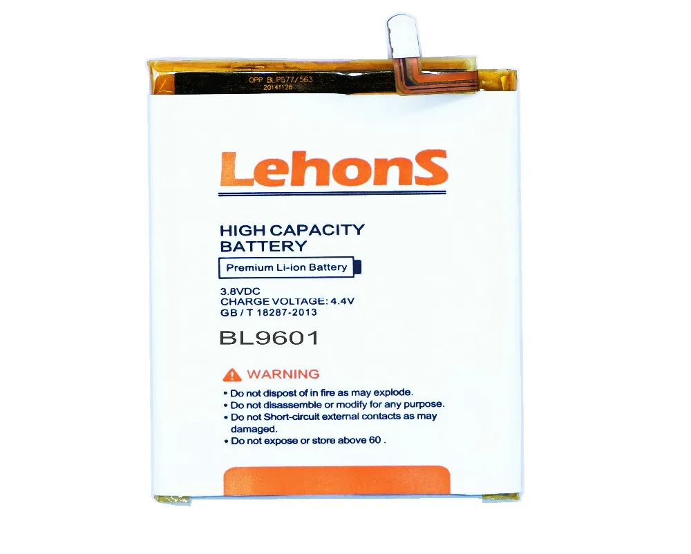 LehonS 1x абсолютно новый BL9601/BL 9601 аккумулятор для мобильного телефона Fly FS518 Cirrus 13 2400