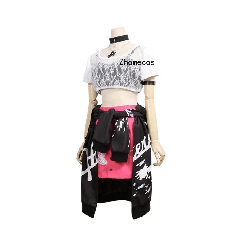 Zhomecos Amine BanG Dream Afterglow второй ключ визуальный Uehara Himari костюм для косплея полный